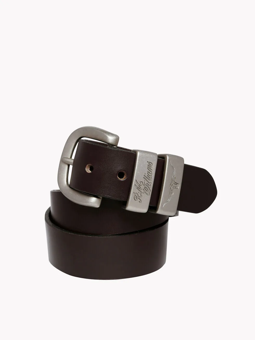 1 1/2" Solid Hide Belt - Chestnut