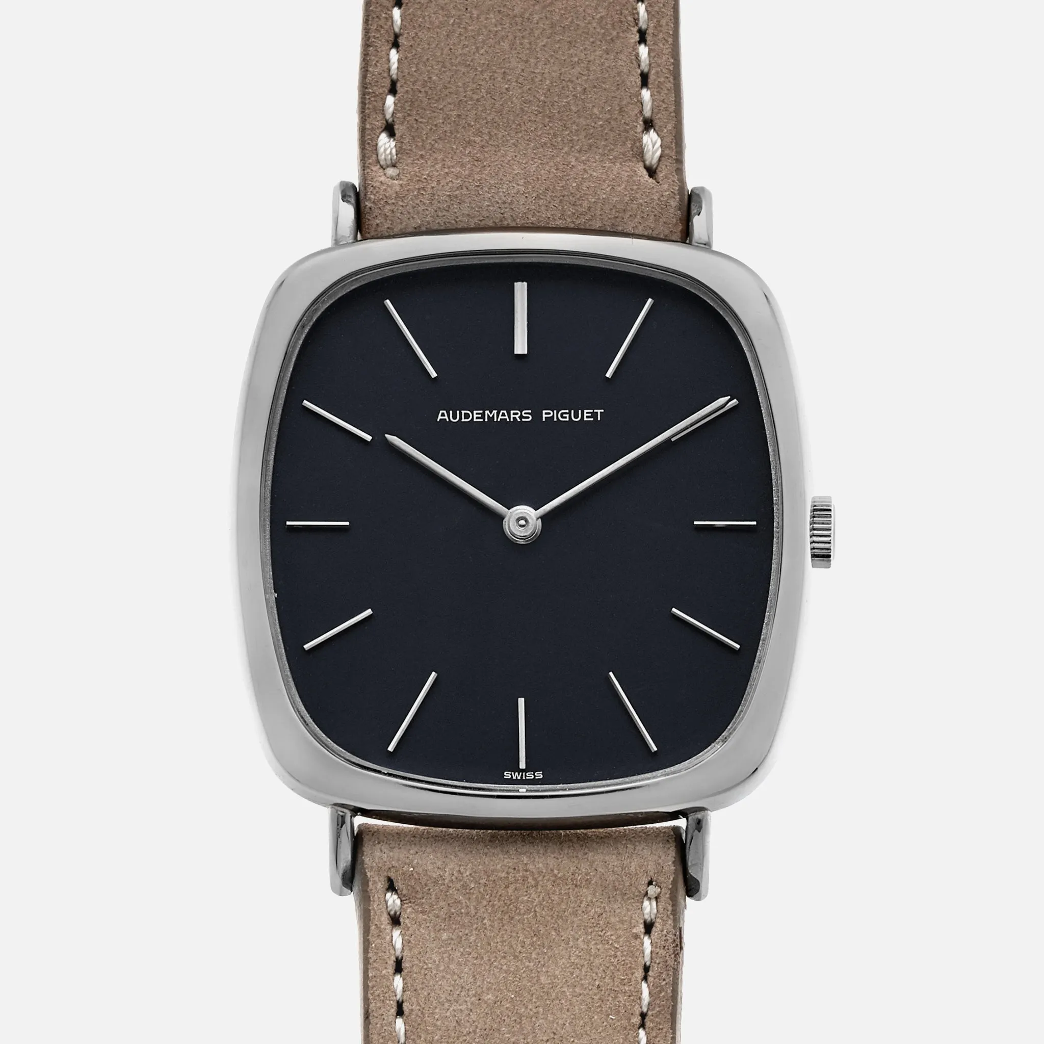 1970s Audemars Piguet Dress Watch In 18k White Gold