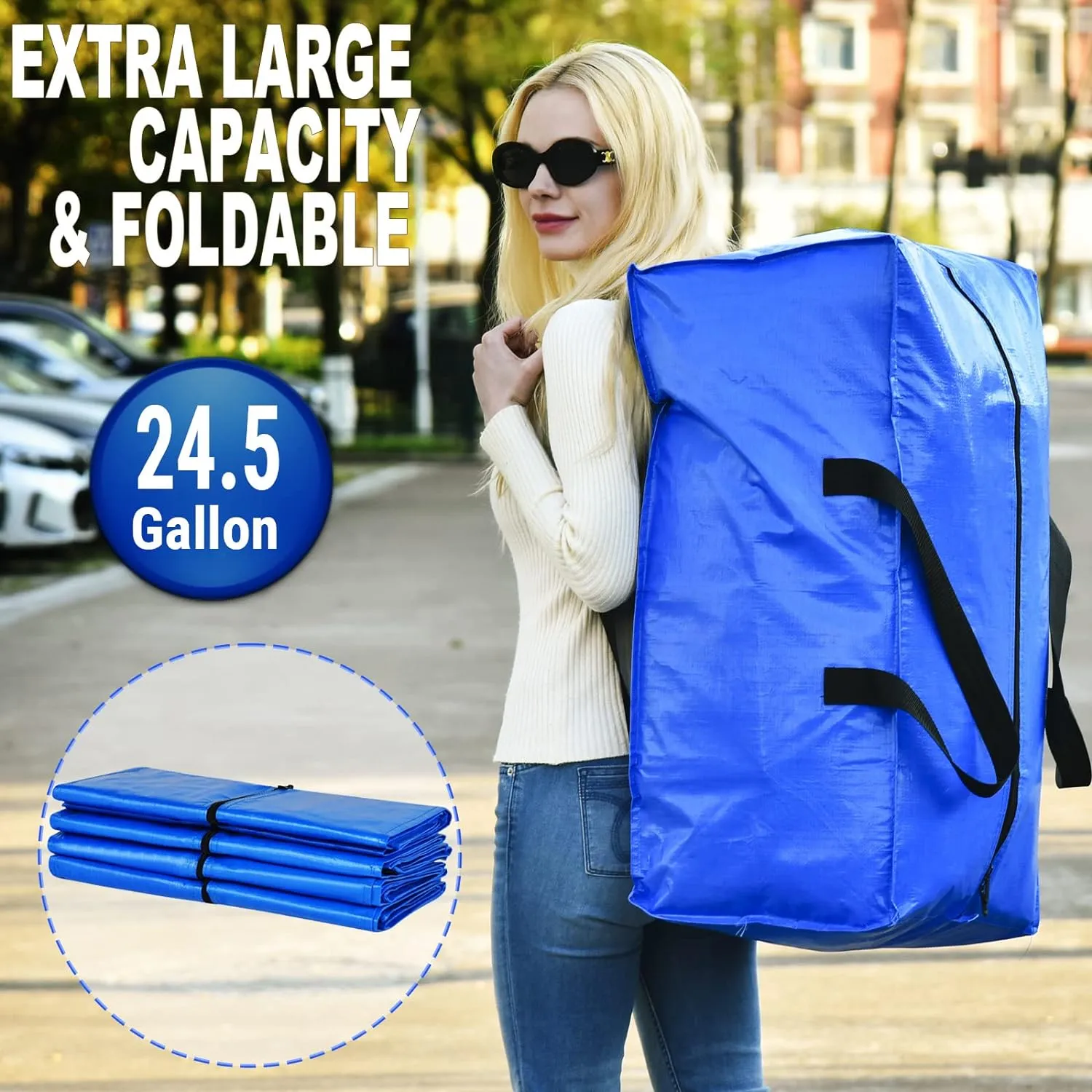 4 Pack Heavy Duty Extra Large Moving Bags Bn-link