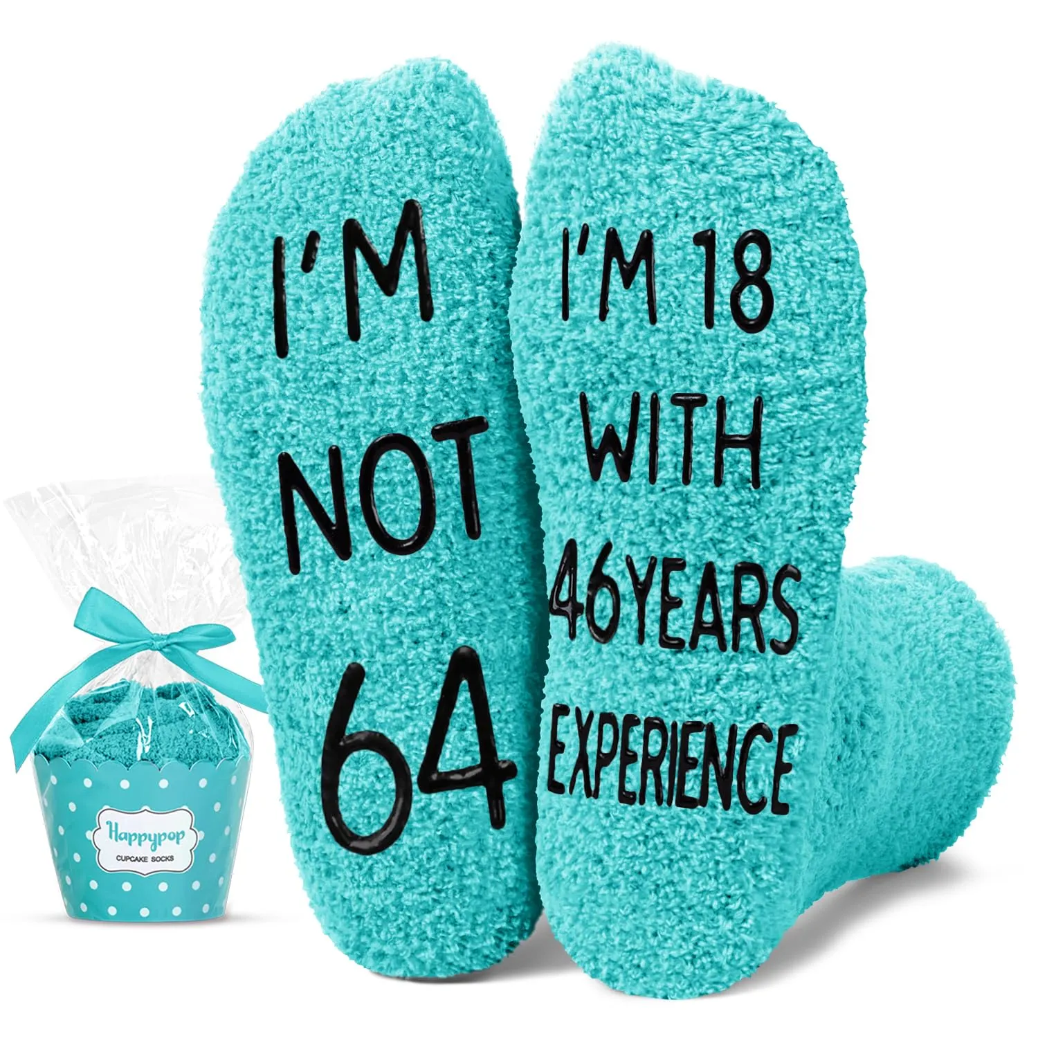 64th Years Old Birthday Gifts for Women - Socks for 64 Year Olds, Gift Ideas for 64 Year Olds, Best Gifts for 64 Year Old Woman