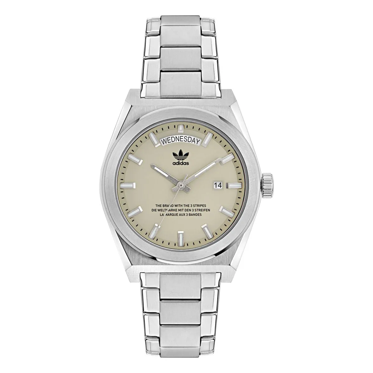 Adidas Originals Beige Dial Unisex Analog Watch - AOSY23541