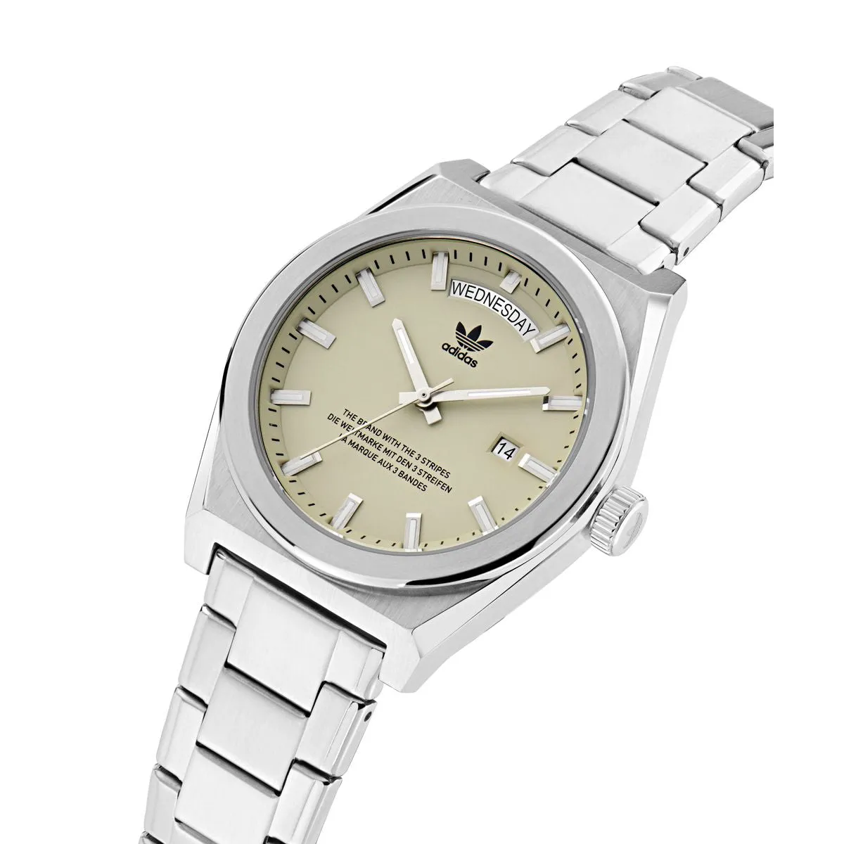 Adidas Originals Beige Dial Unisex Analog Watch - AOSY23541