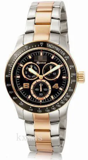 Affordable Elegance Twotone Stainless Steel 22 mm Watches Band 7308_K0023807