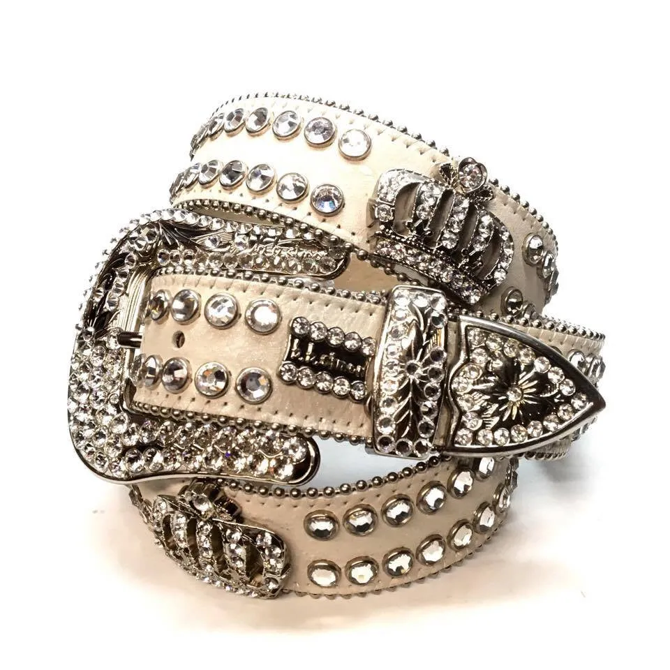 b.b. Simon "Natural Crown" Crystal Belt