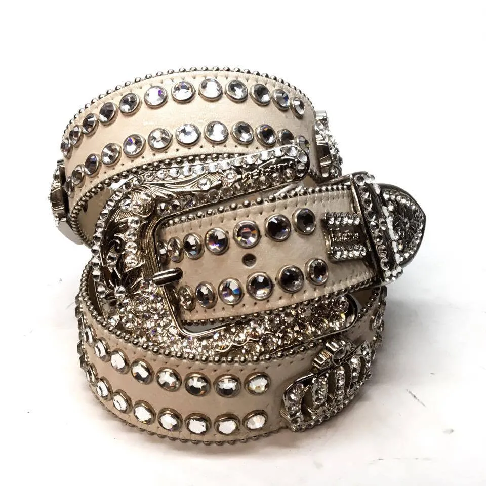 b.b. Simon "Natural Crown" Crystal Belt