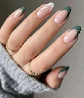 Beauty - Nails - oval - green