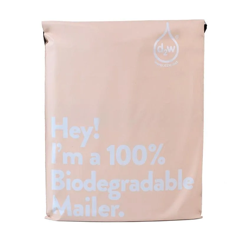 Biodegradable Courier Bag - Waterproof Self-Seal Pouch for Clothing Packages, Express Mail, Postal Use (50pcs/lot)