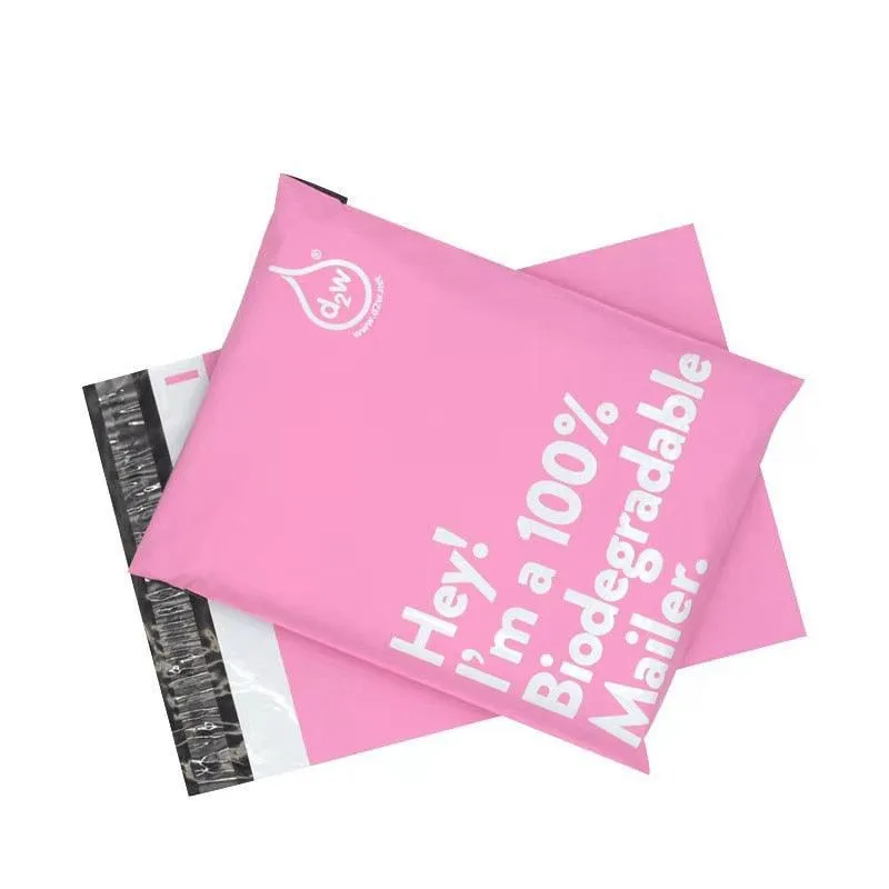 Biodegradable Courier Bag - Waterproof Self-Seal Pouch for Clothing Packages, Express Mail, Postal Use (50pcs/lot)