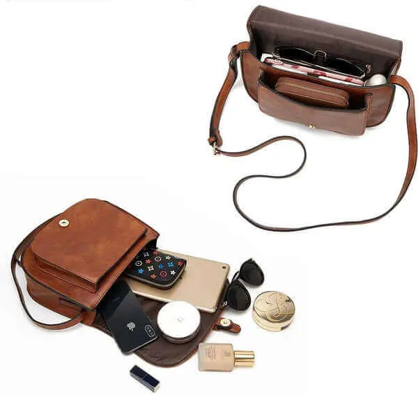 Blair Foldover Buckle Crossbody Bags