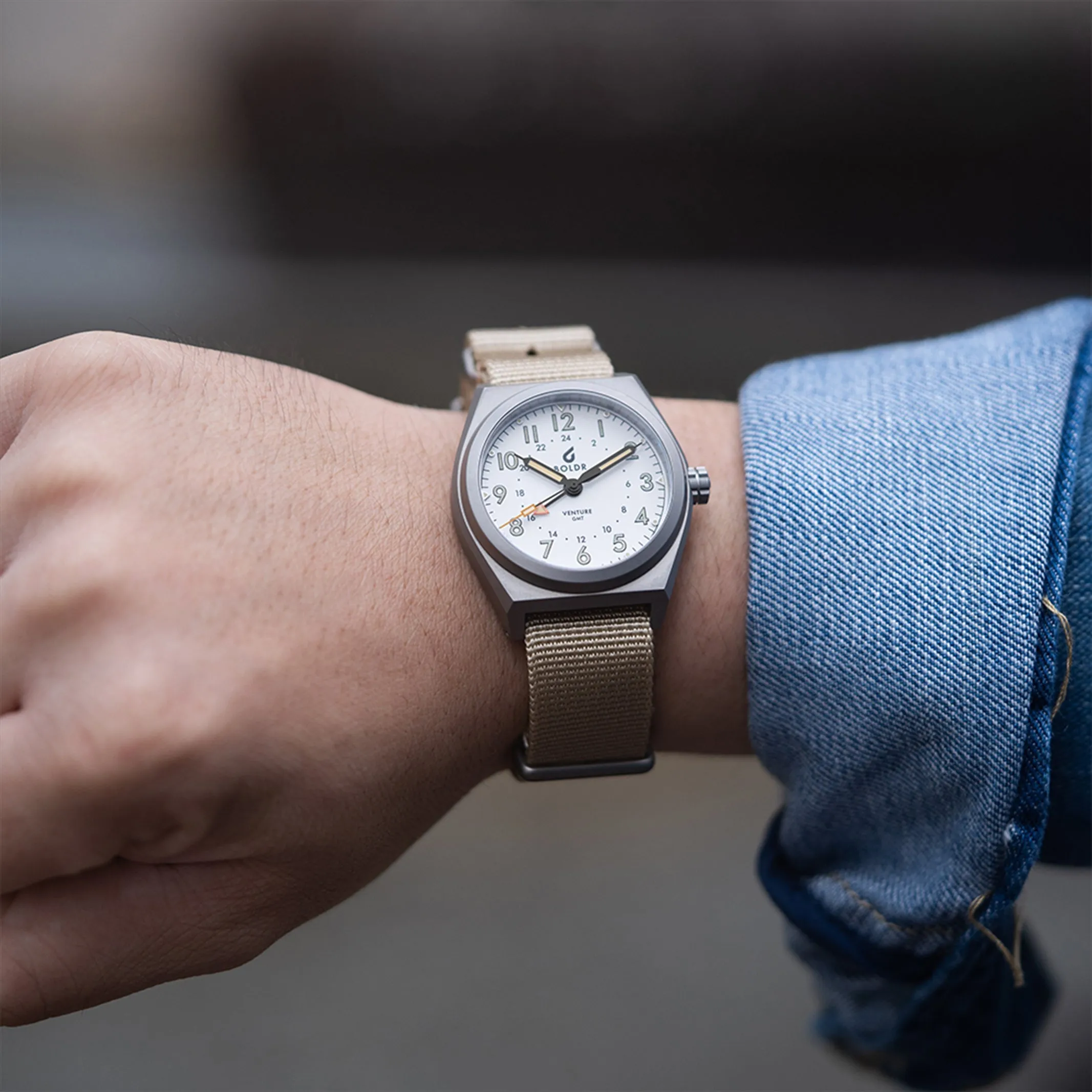 BOLDR - Venture Khaki GMT
