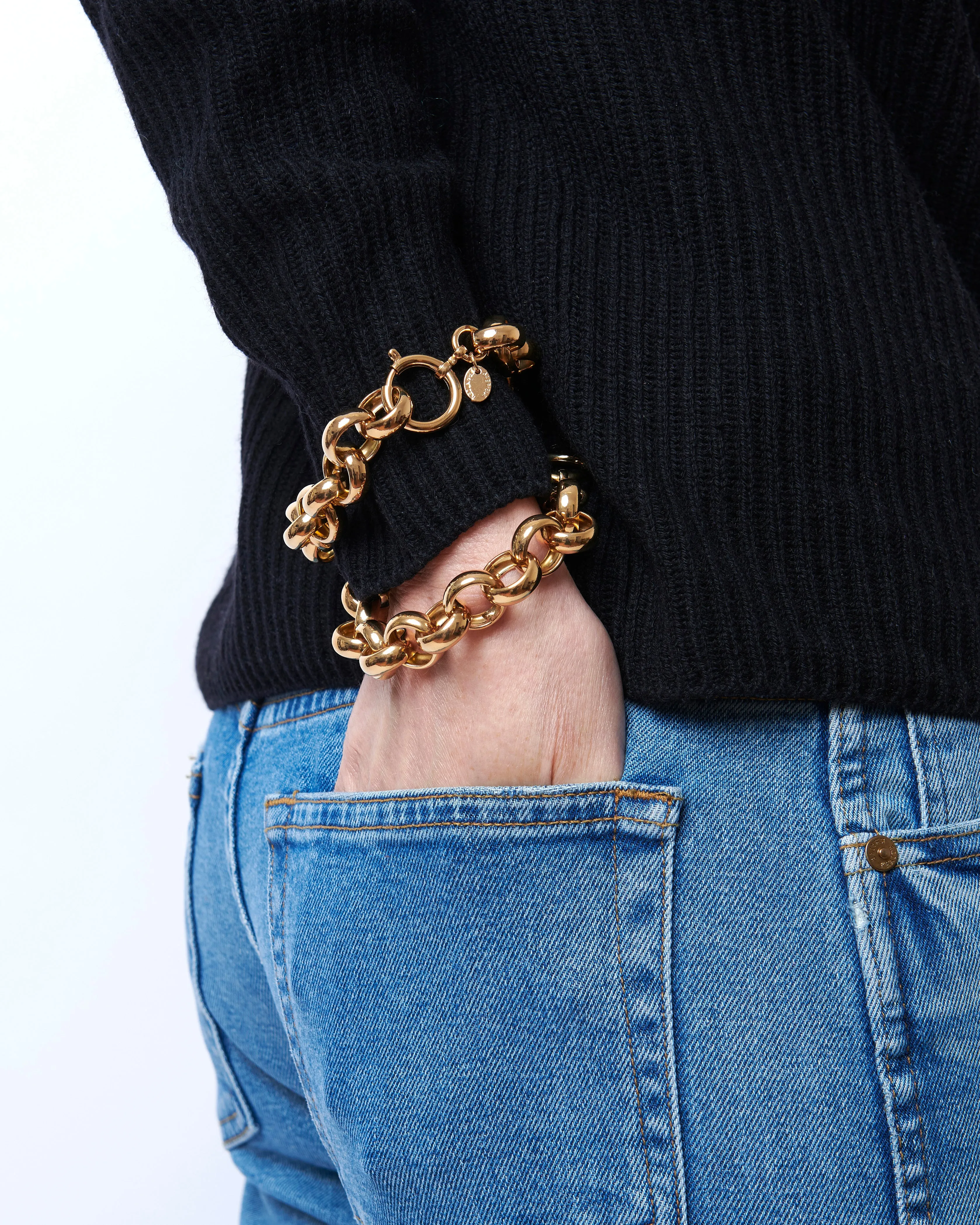 Bracelet "Agnes" Bracelet Ring Clasp