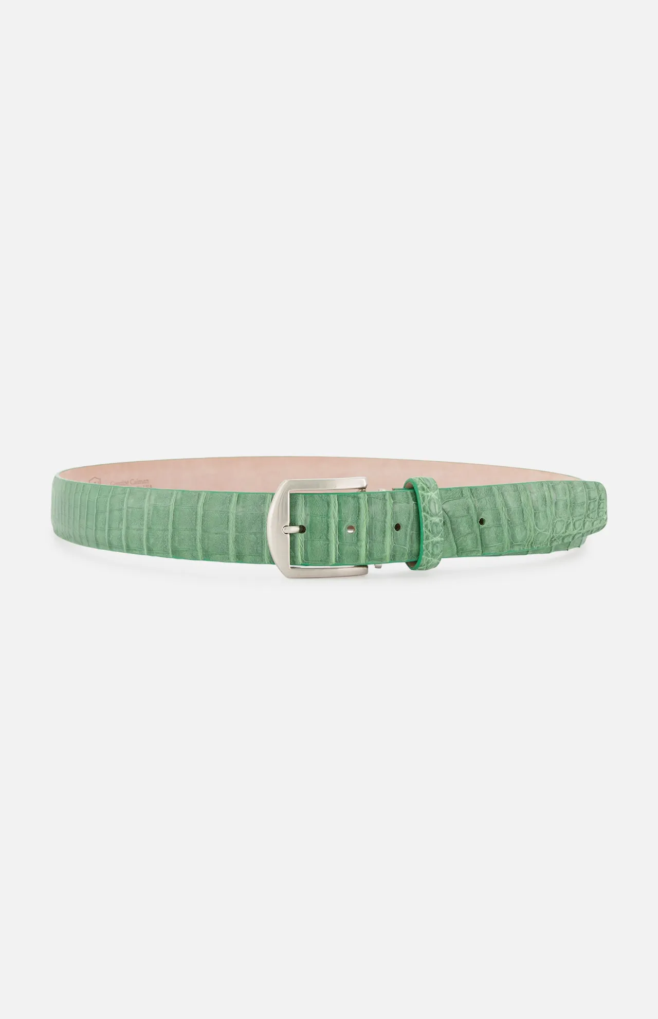 Caiman Crocodile Belt