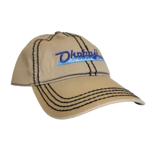 CAP KHAKI BLACK STITCH