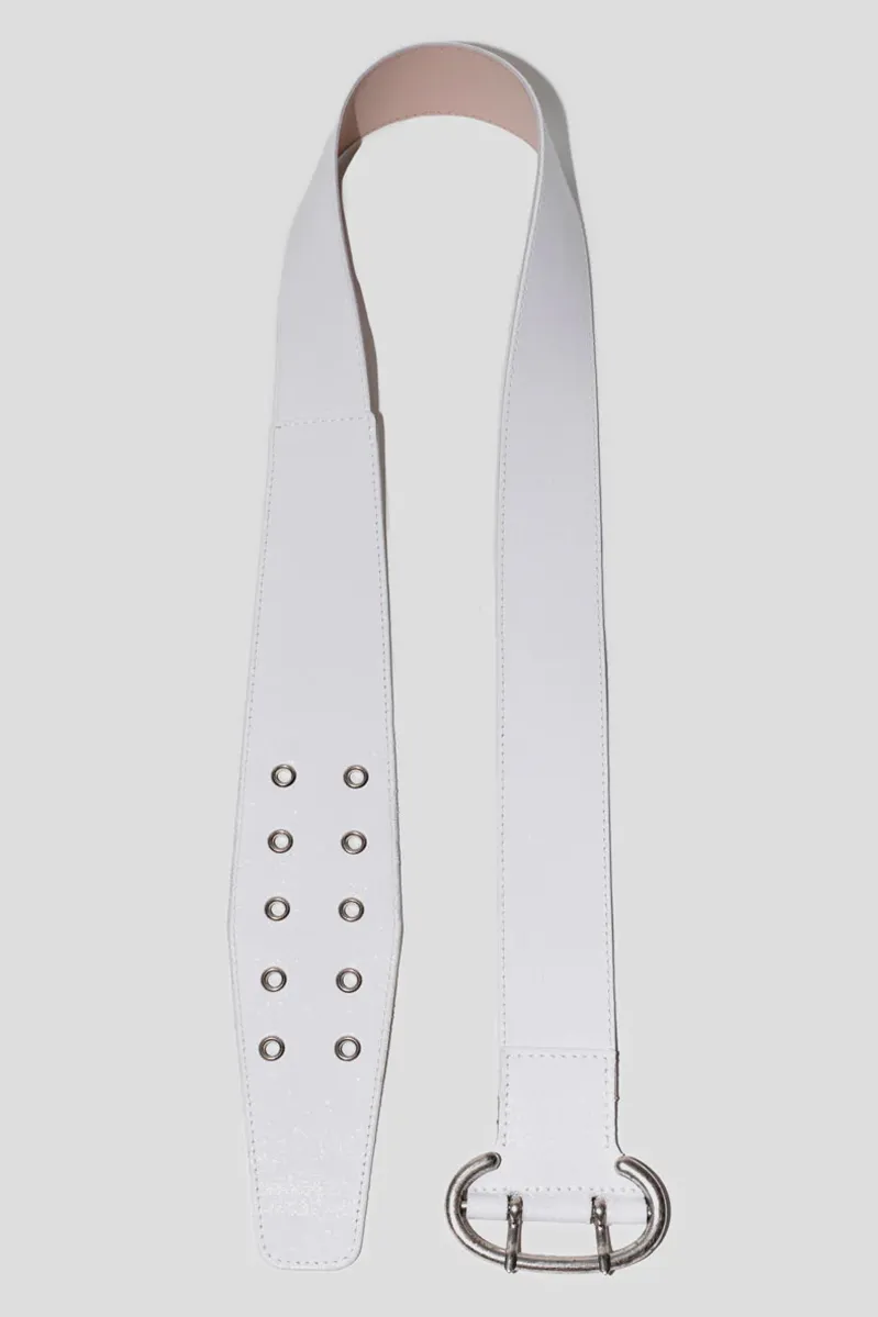 Carvel Belt - White