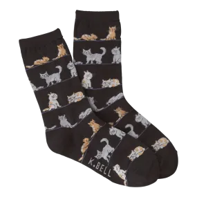 Cats Women's Crew Socks