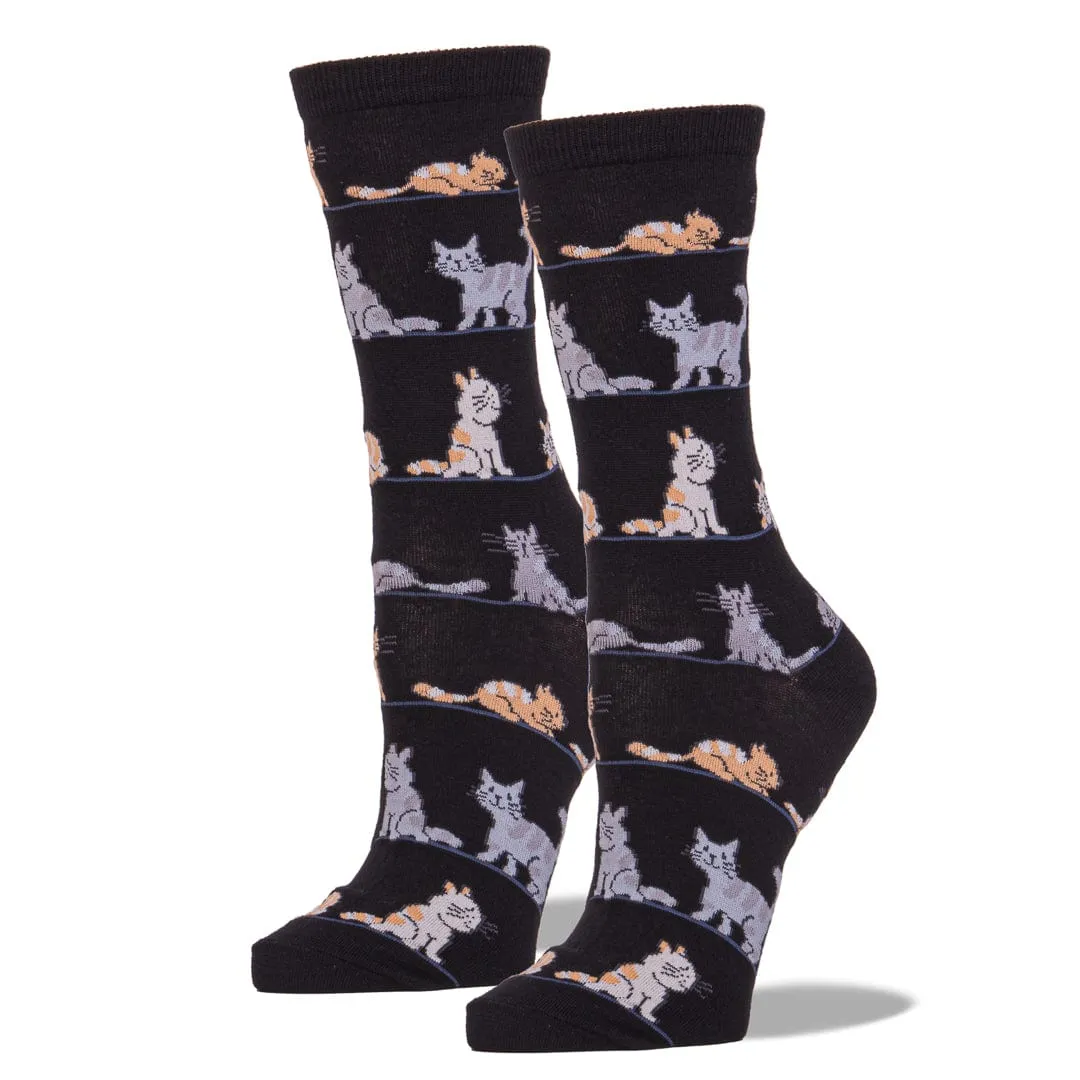 Cats Women's Crew Socks