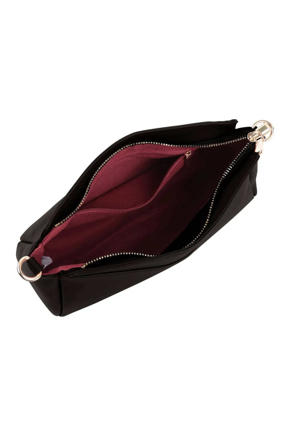 CONVERTIBLE LEATHER CROSSBODY/POUCH BAG (NOW $9.75 ONLY!)