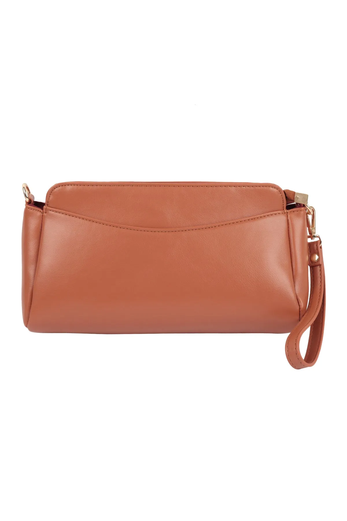 CONVERTIBLE LEATHER CROSSBODY/POUCH BAG (NOW $9.75 ONLY!)