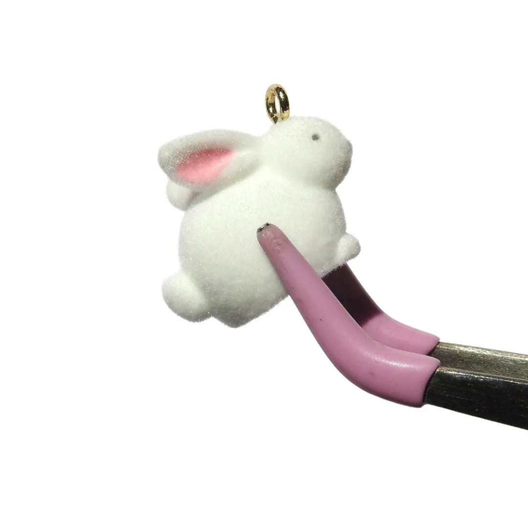 Cottontail Bunny Rabbit Charms (Set of 2)