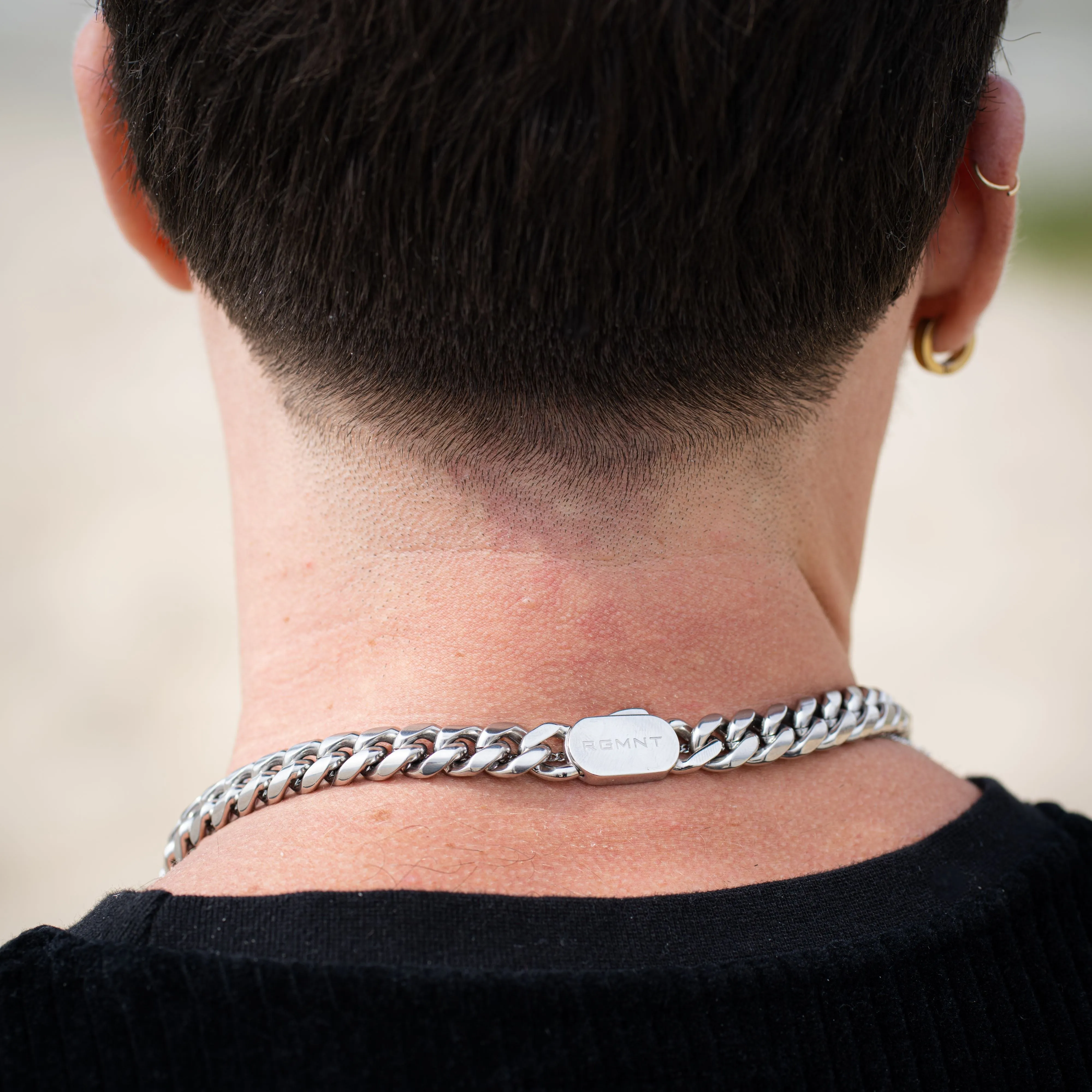 Cuban Link Chain 10mm - Silver RG165