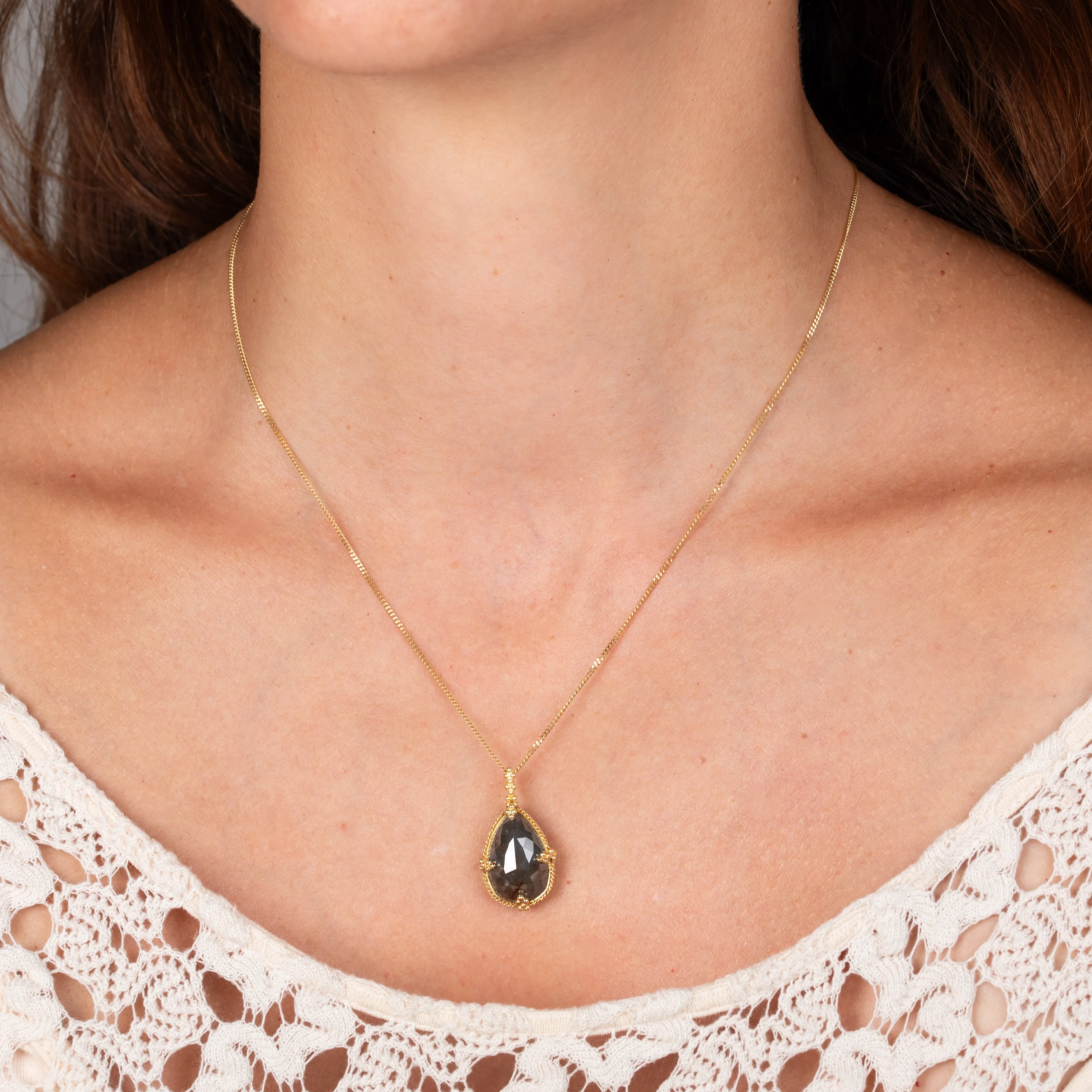Diamond Statement Necklace
