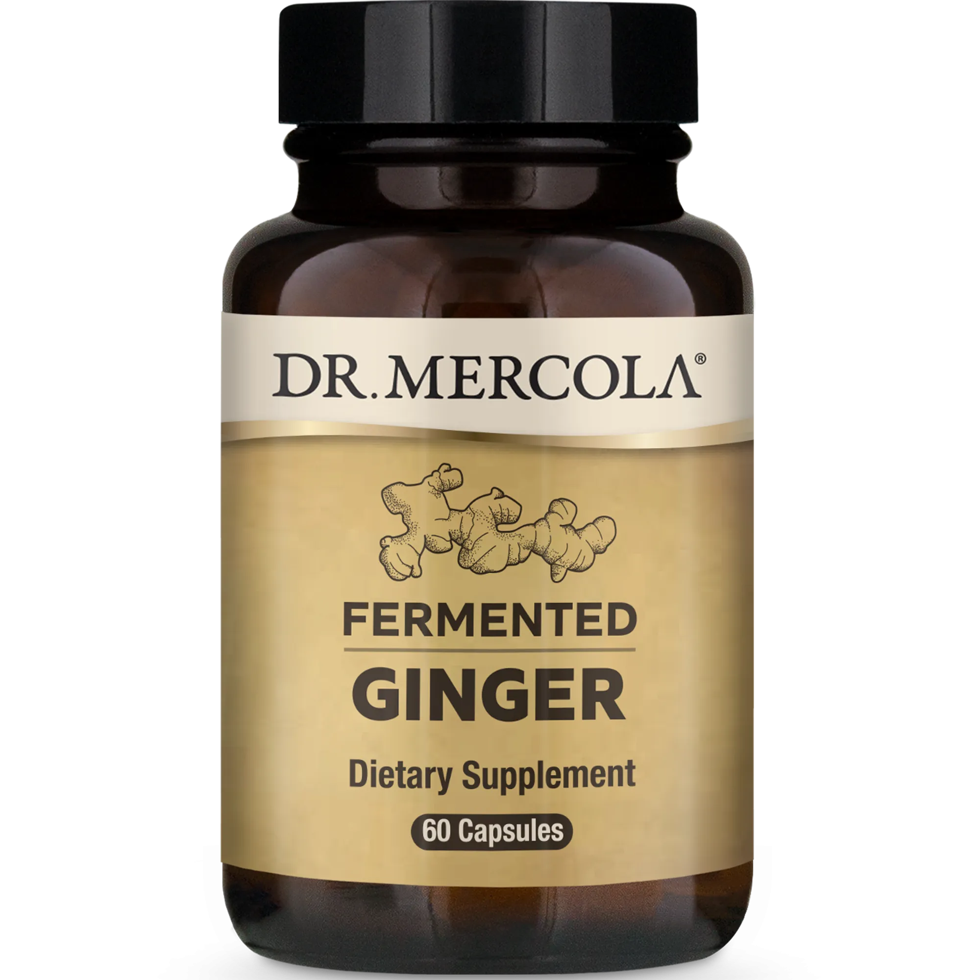 Dr. Mercola Fermented Ginger 60 caps