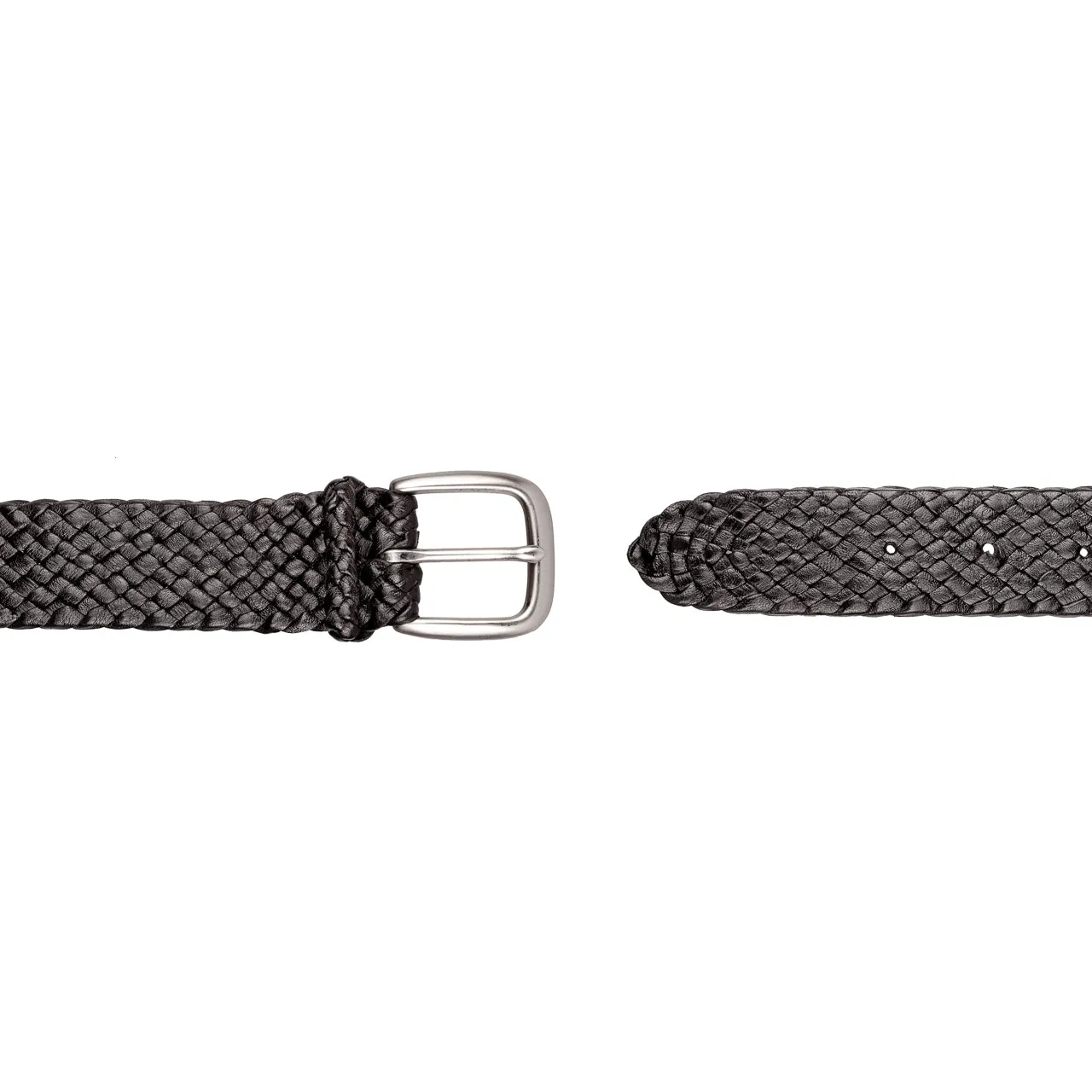 Drover Kangaroo Plaited Mens Buckle Belt (35mm Wide)