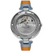 Fissure 8 Auto Women's Koa and Abalone Watch in silver