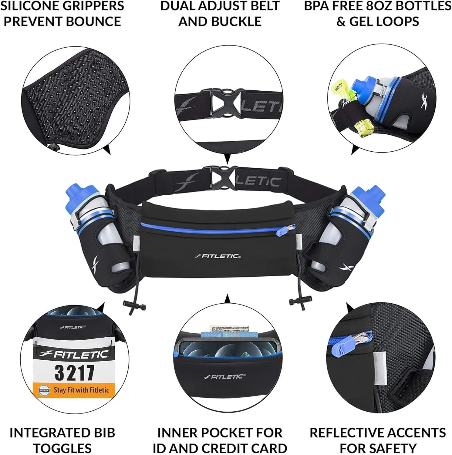 Fitletic Hydra 16 Hydration / Running Belt