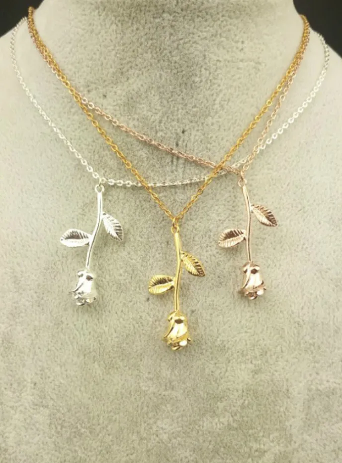 Flower Statement Necklace Women Charm Maxi
