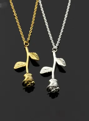 Flower Statement Necklace Women Charm Maxi