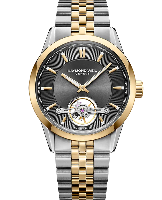 Freelancer Men's Automatic Grey Dial Two-Tone Bracelet Watch, 42.5 mm - 2781-STP-60051