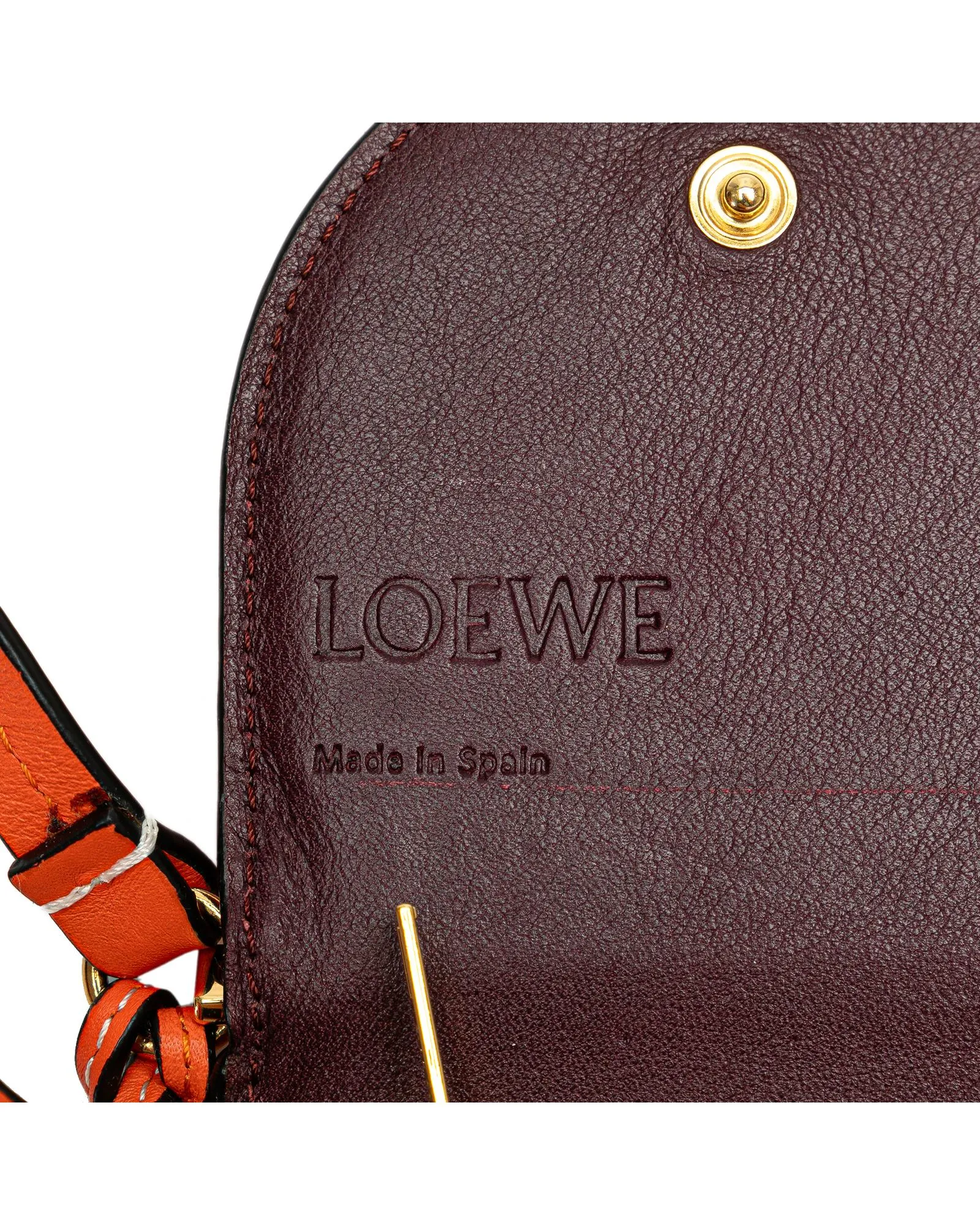 Gate Pochette Leather Crossbody Bag with Interior Pockets