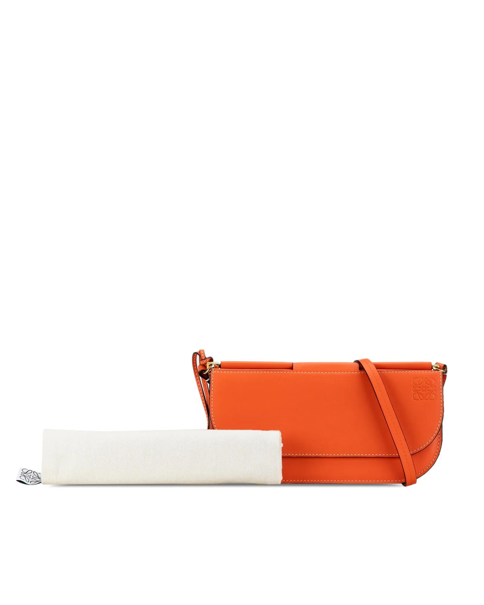 Gate Pochette Leather Crossbody Bag with Interior Pockets