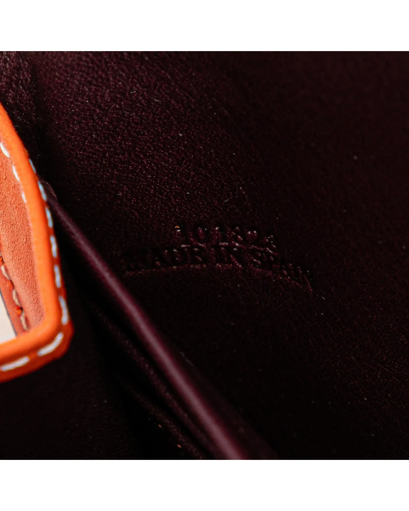 Gate Pochette Leather Crossbody Bag with Interior Pockets
