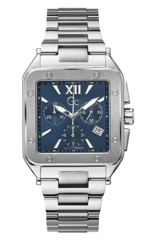 GC Blue Dial Quartz Chronograph Men Watch - Z08003G7MF