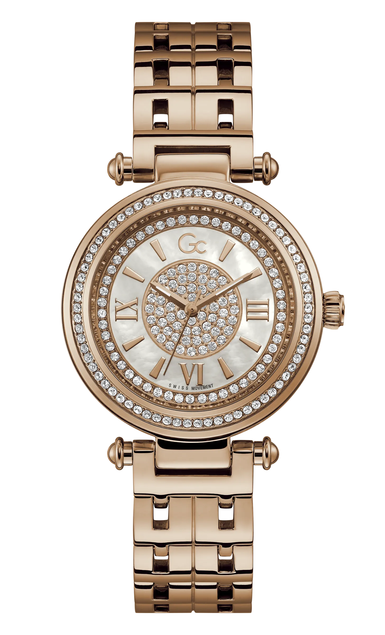 GC White Dial Quartz Analog Women Watch - Y46006L1MF