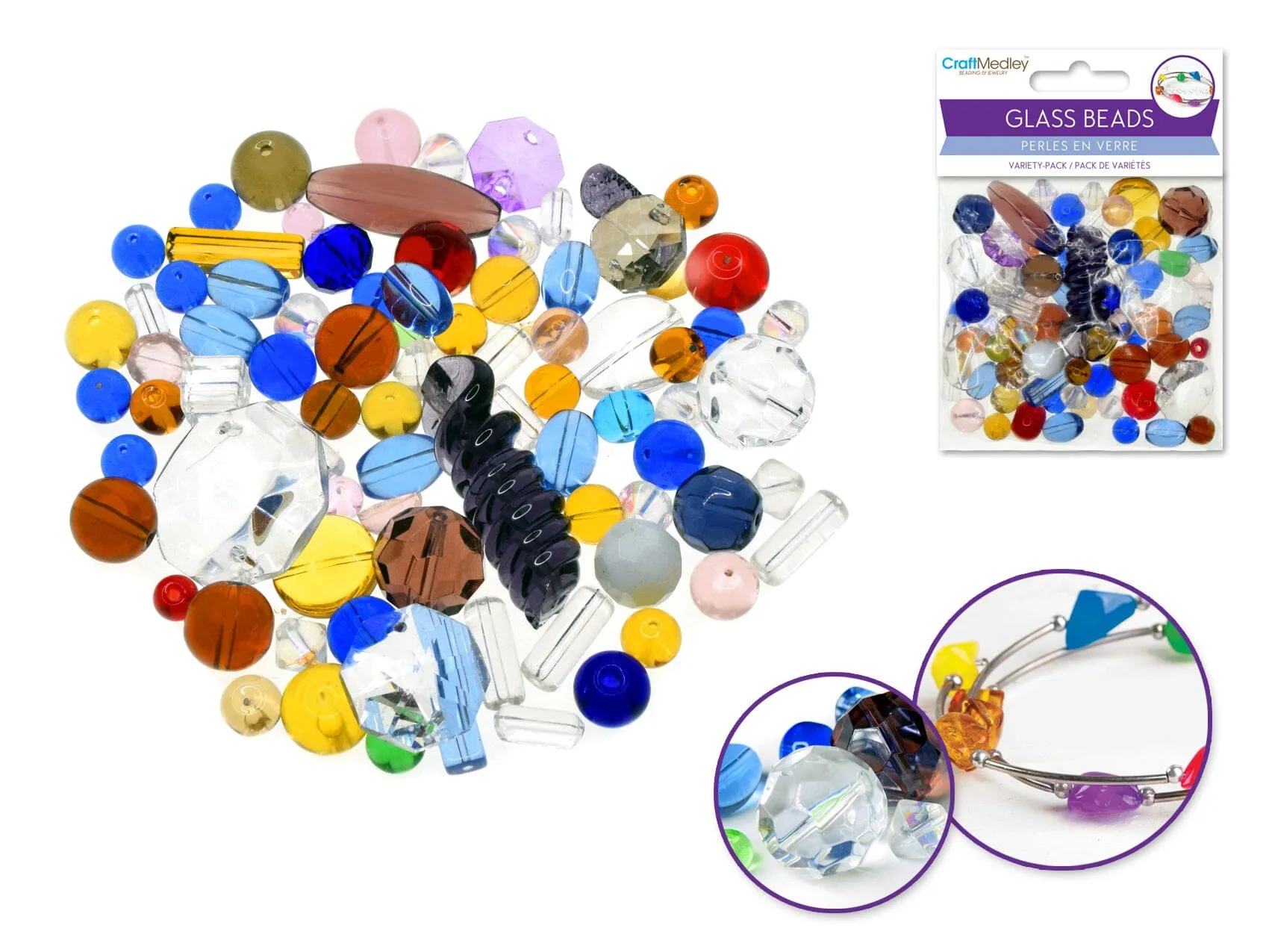 Glass Bead Bulk Bags