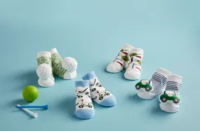 Golf Rattle Baby Socks