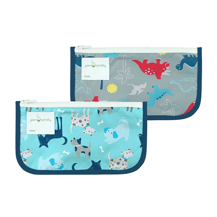 Green Sprouts Reusable Snack Bags (2pk)