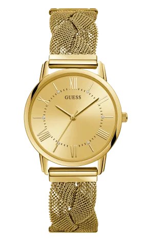 Guess Women Champagne Dial Analog Watch - W1143L2