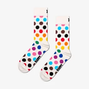 Happy Socks | PRIDE DOTS SOCK  { WHITE