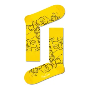 Happy Socks: The Simpsons Family Sock Yellow