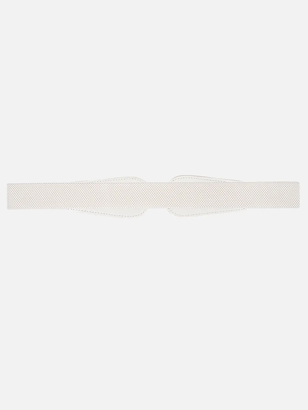 Interlock Buckle Faux Leather Belt