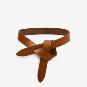 Isabel Marant Lecce Leather Belt - Natural