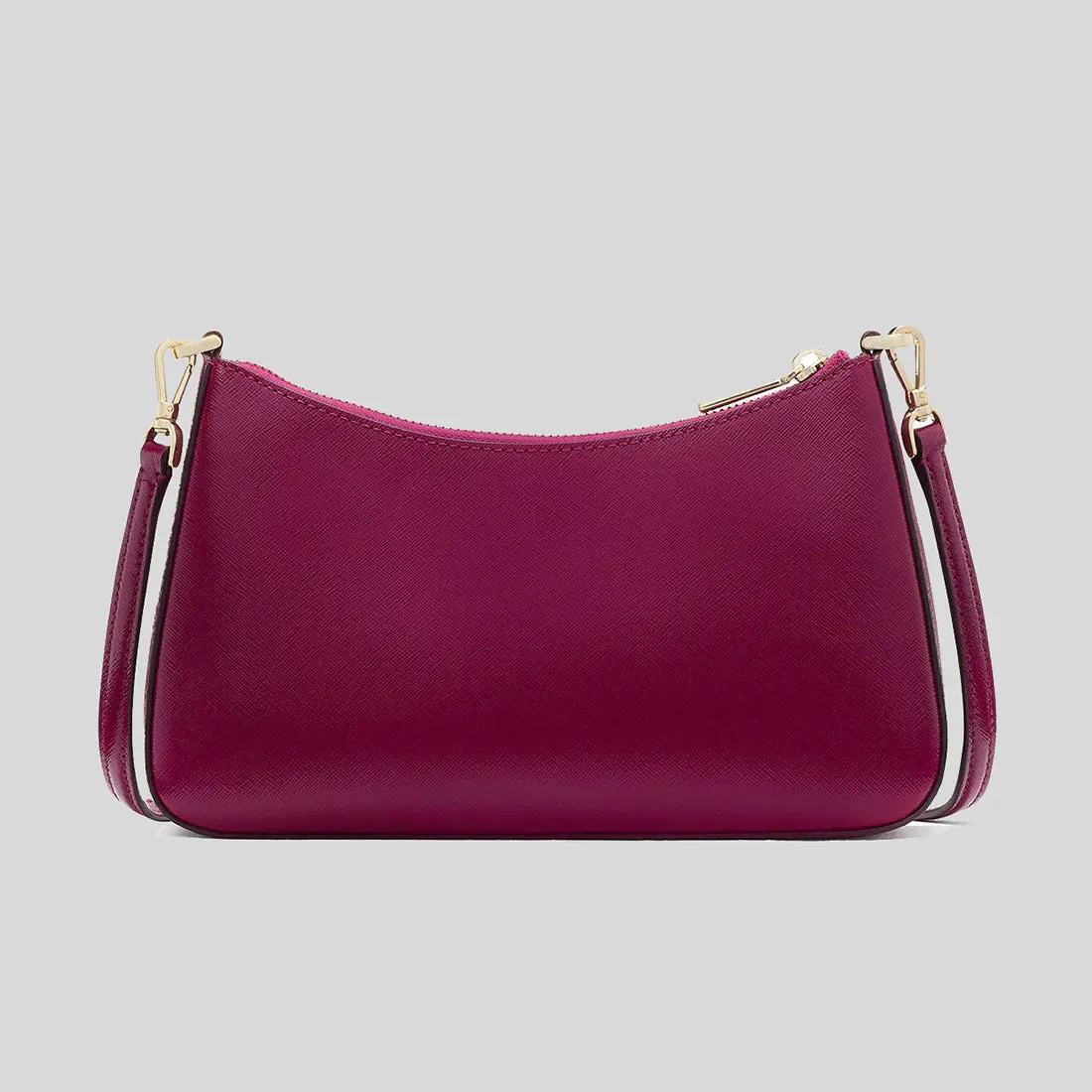 KATE SPADE Madison Faux Pearl Medium Convertible Crossbody Bag Dark Raspberry RB-KI932