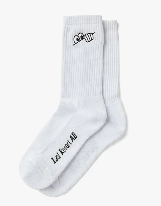 Last Resort AB Eyes Sock 3-Pack | White