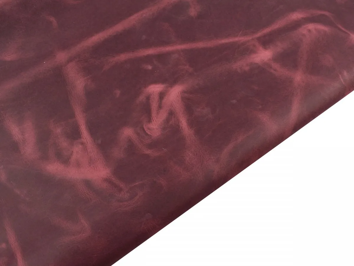 Leather Hide | Burgundy