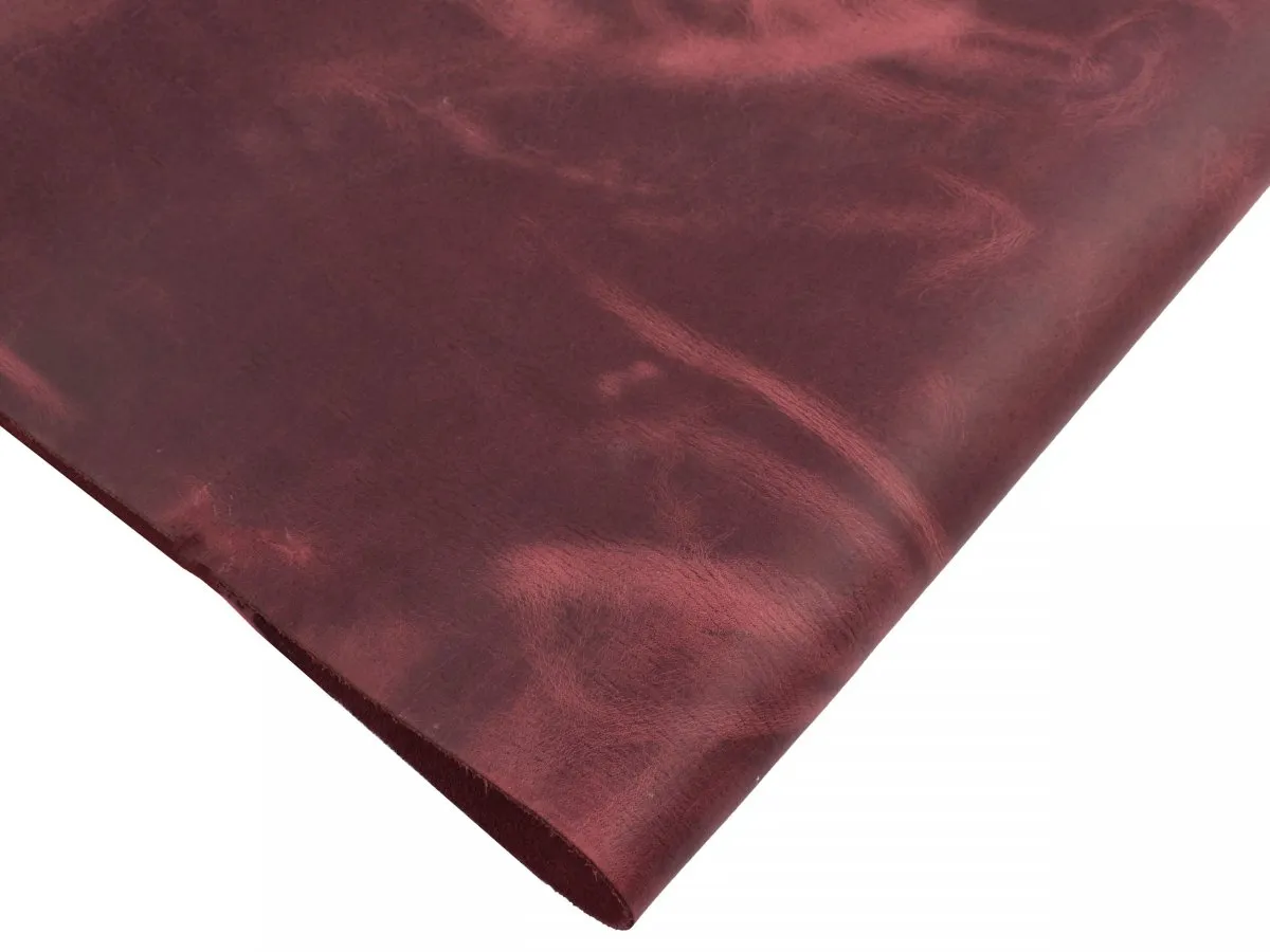 Leather Hide | Burgundy