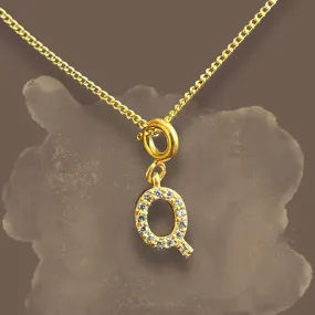 Letter Pendant - Q